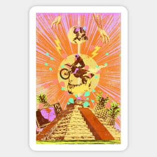 MOTO PYRAMID Sticker